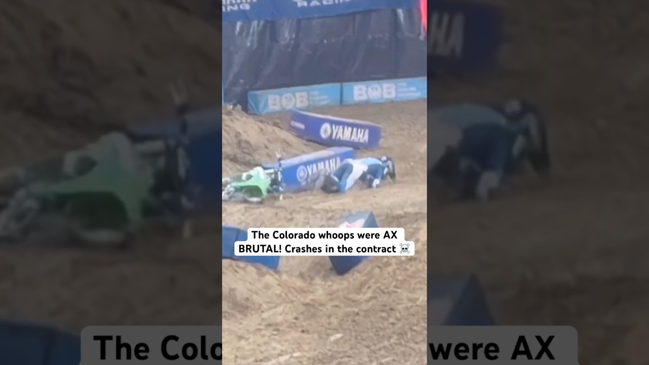 These AX Whoops Caused LOTS of Crashes! #dirtbike#motocross#racing#fyp#iphone#viral#bike#rider#crash