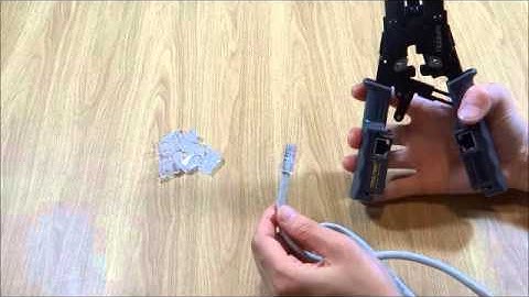 How to crimp and test RJ45 cables by using Network Cable Tester? | Introducing Hobbes TOOLTEST
