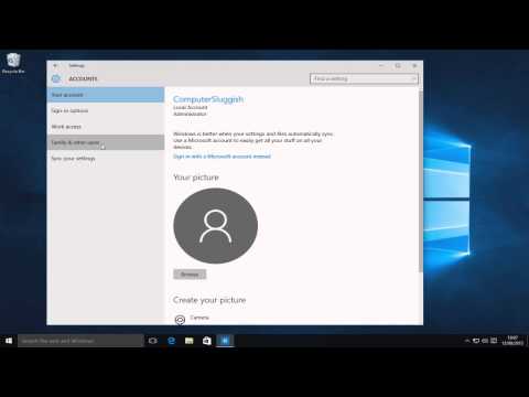 How To Change A Local User Account To Admin In Windows 10 Tutorial