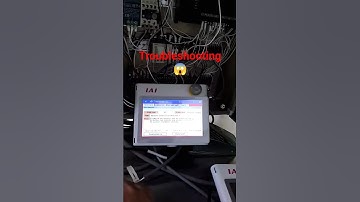 Troubleshooting muna😲#youtubeshorts #IAI#servomotors #aquator#shortvideo
