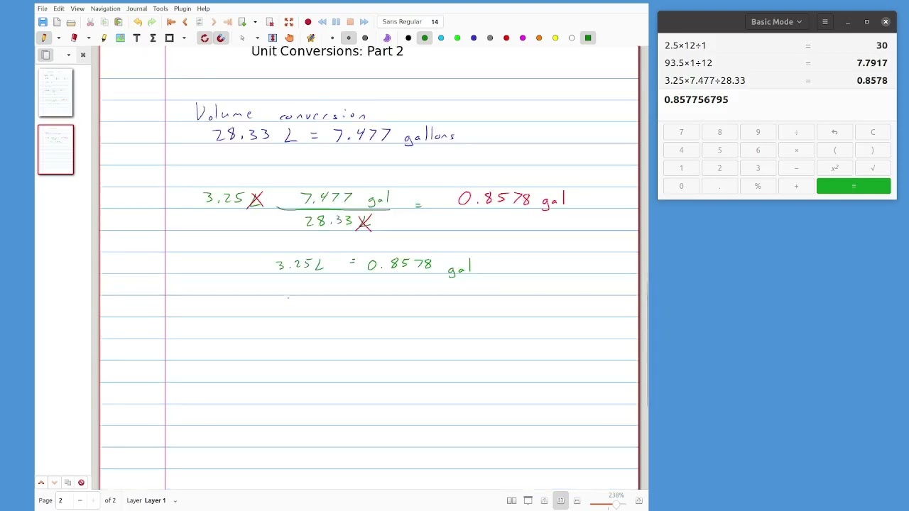Units conversion: Part 2 - YouTube