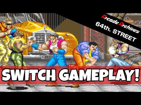 64th Street Arcade Archives Nintendo Switch Gameplay!