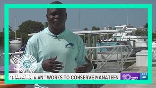 'Manatee Man' dedicates his life to saving manatees starting from a young age