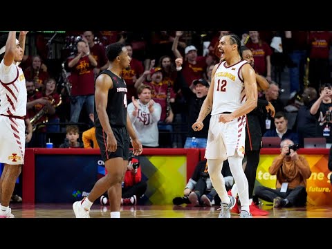 Iowa State beats nation's final undefeated team, No. 2 Houston, 57-53