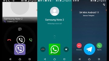 WhatsApp,Viber, Telegram & Incoming Call\Android