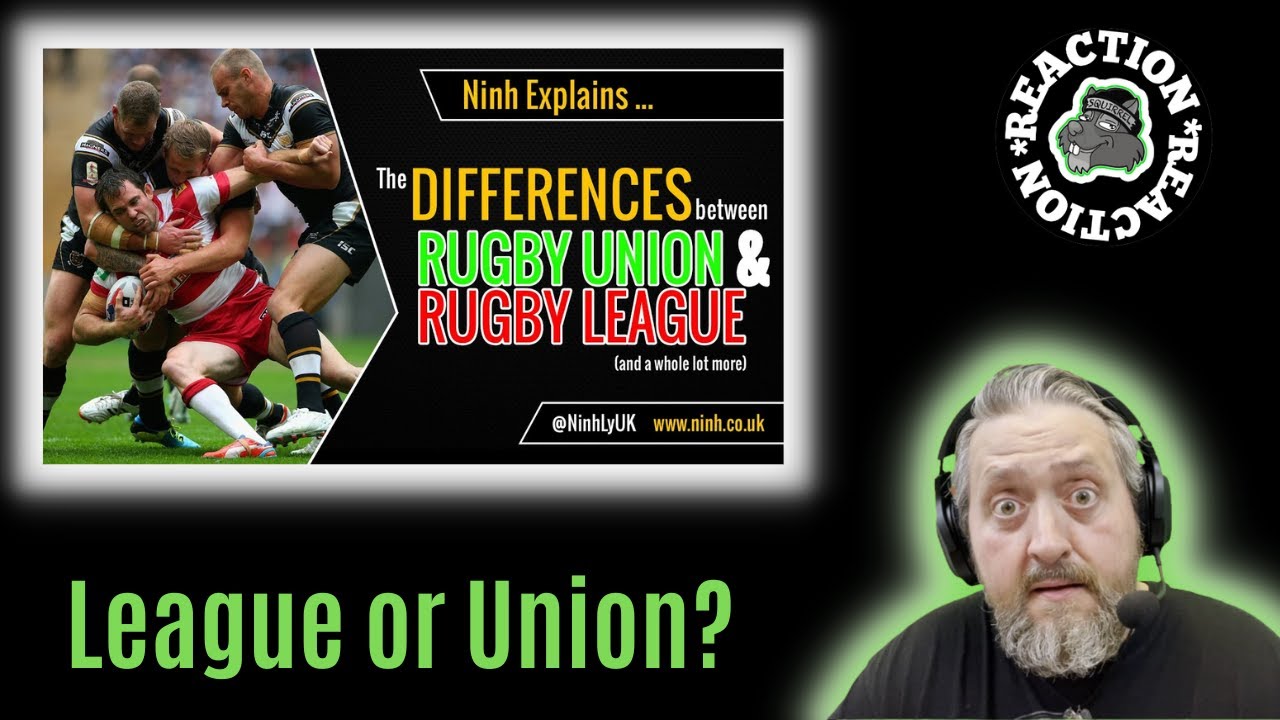 American Reacts To The Difference between Rugby Union & Rugby League