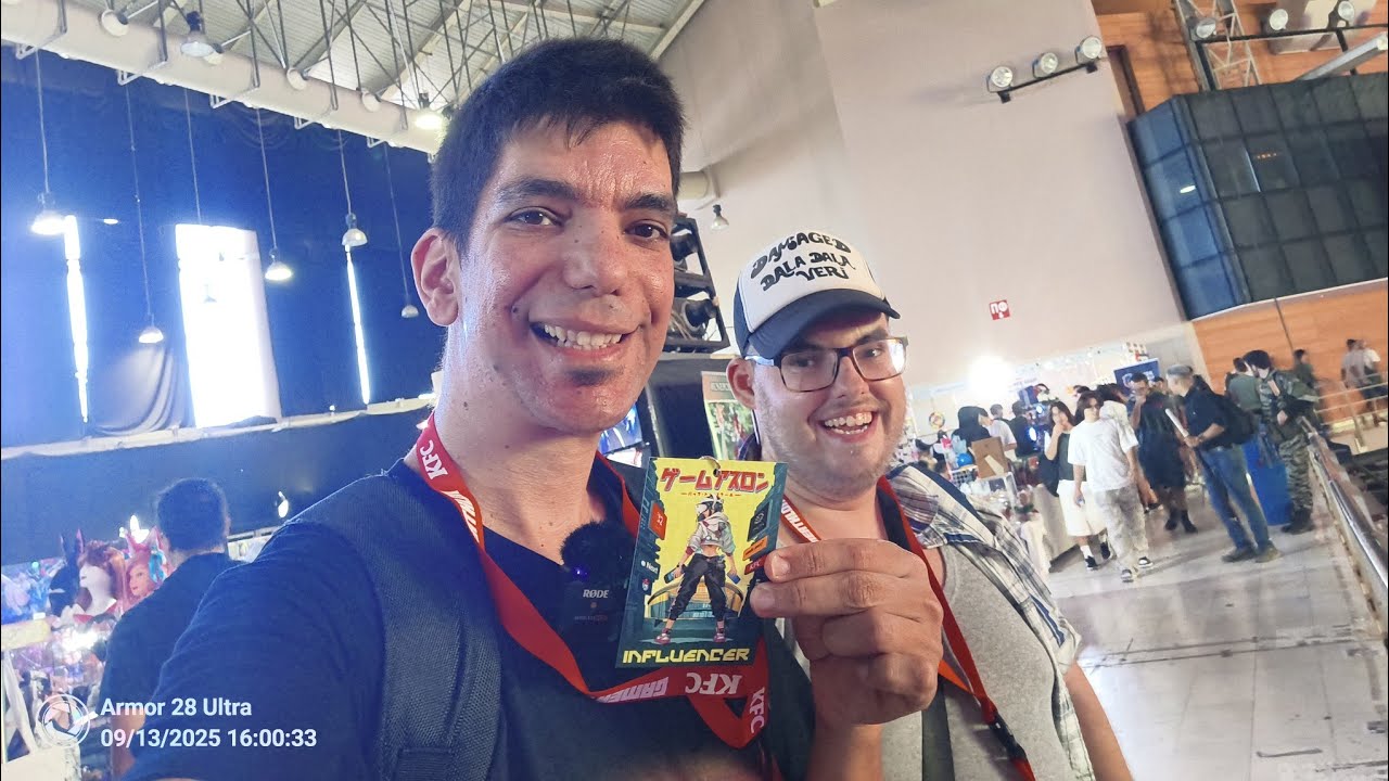 🎉Gameathlon 2025 🎮 | Συνάντησα YouTubers όπως Alekkun, W1ndz & Τασάρας TV!