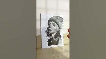 How to use fixative spray to protect Graphite pencil drawing #sketch #drawing #art