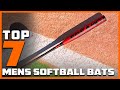 Best Men's Softball Bats for Power and Performance