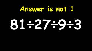 This Simple Math Mistake Fools Everyone!