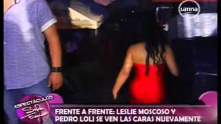 Leslie Moscoso y Pedro Loli se ven la caras nuevamente [15-02-2012]