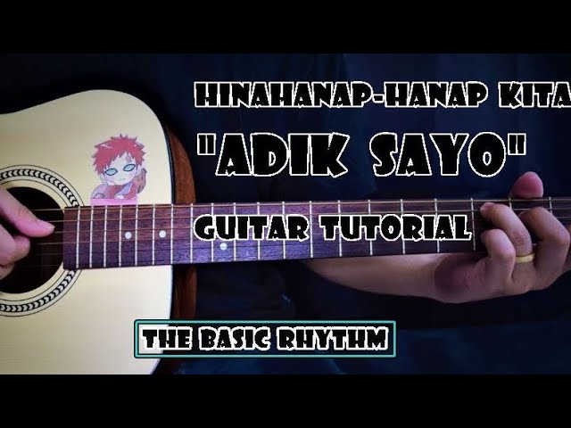 Hinahanap-Hanap Kita | Guitar Tutorial (Adik Sayo)