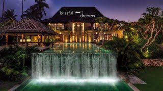 Summer Night Ambience | LUXURY Villa | Relax by a Private Pool Waterfall | 8 Hrs by Blissful Dreams 18,558 views 2 years ago 8 hours, 1 minute