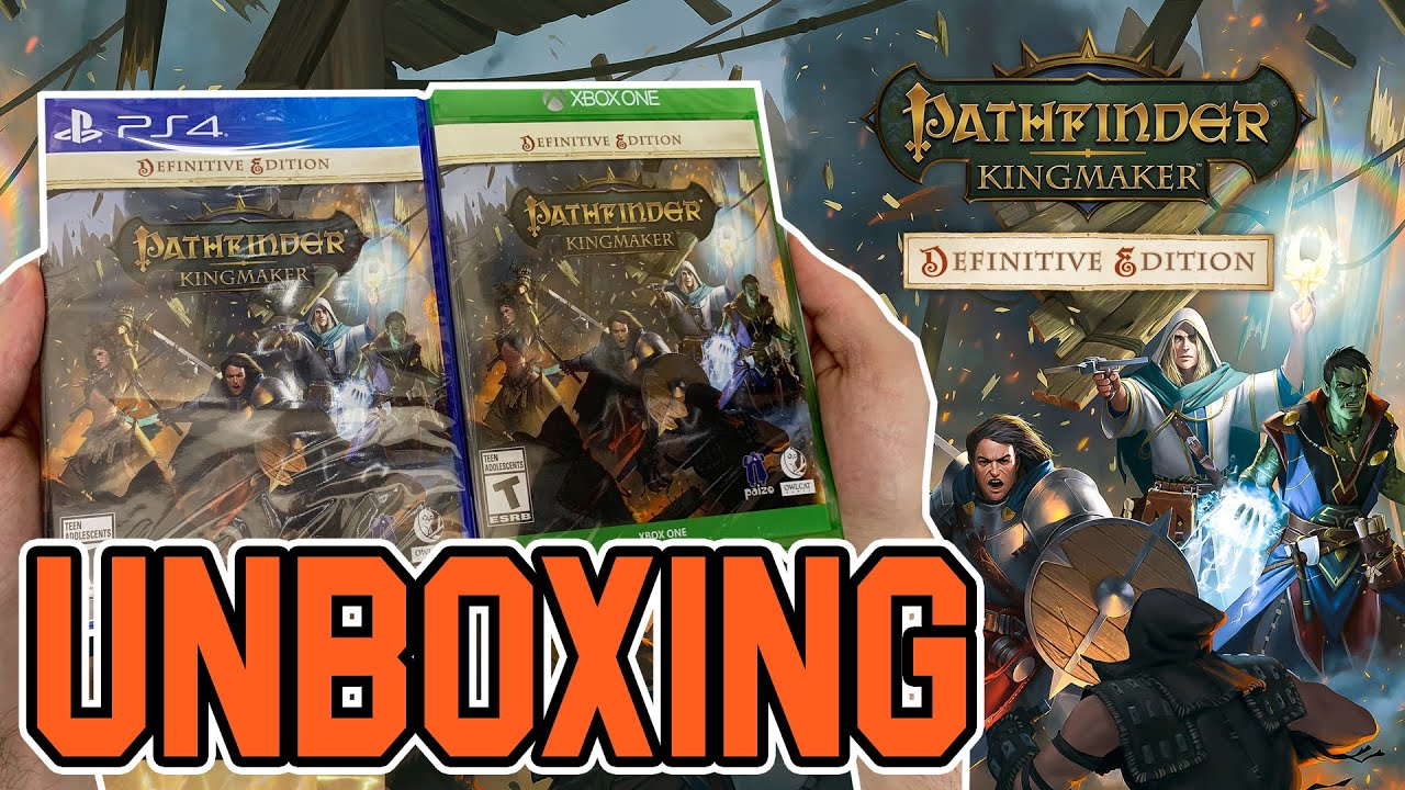 Pathfinder Kingmaker (Definitive Edition) (PS4/Xbox One) Unboxing YouTube