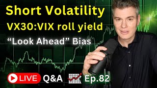 Volatility Strategy Backtesting:  LookAhead Bias    Ep.82