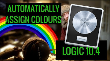 Logic Pro 10.4 - Automatically Assign Colours