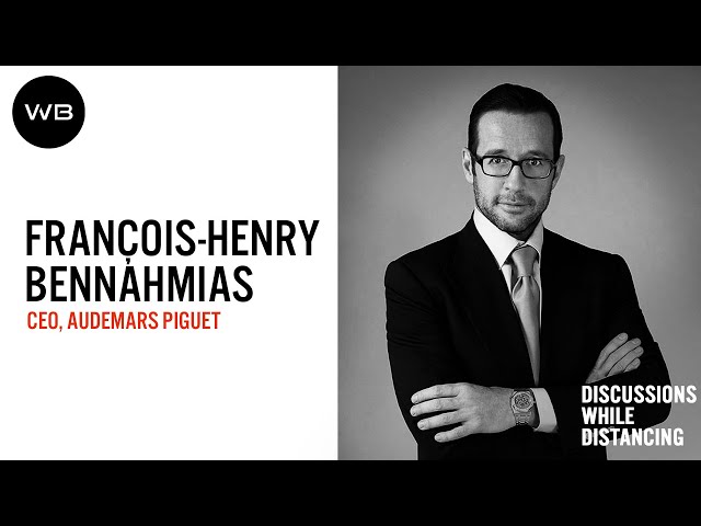 François-Henri Bennahmias - Outgoing CEO of Audemars Piguet 