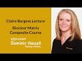 Bioclear Matrix Composite Course, Dominic Hassall Training Institute, 2016