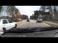 Impatient driver makes illegal pass