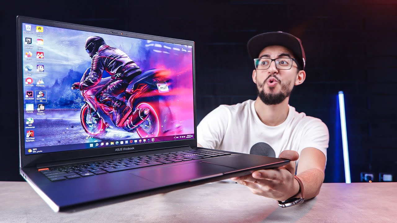 واخيرا افضل لابتوب لطلبه هندسه وللالعاب والمونتاج بافضل سعر ممكن ?? | Asus VivoBook Pro 16X