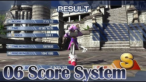 Sonic 06 Score System in Sonic Generations (All Unleashed Project Stages)
