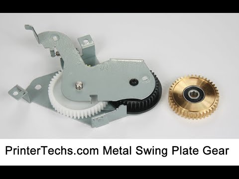 Swing Plate Gear sound comparison, HP 