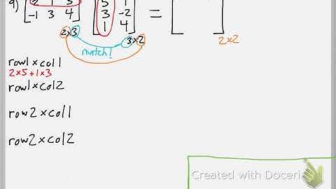 Math 111 : 10.4 part 1 #9 (Precalculus Tutorial : Matrices)