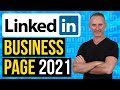 How To Create A LinkedIn Business Page 2021 Version