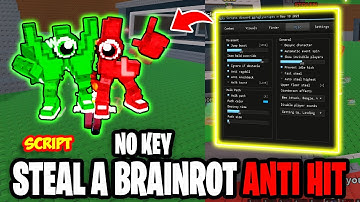 [ANTI HIT☢️] UGLY HUB STEAL A BRAINROT SCRIPT *NO KEY*🔥ANTI HIT, FAST STEAL, FLOOR STEAL ADMIN ABUSE