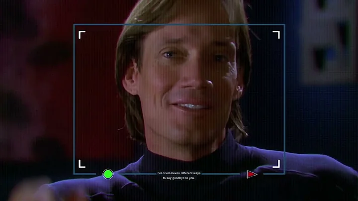 Captain Dylan Hunt sends a message to Sara Riley