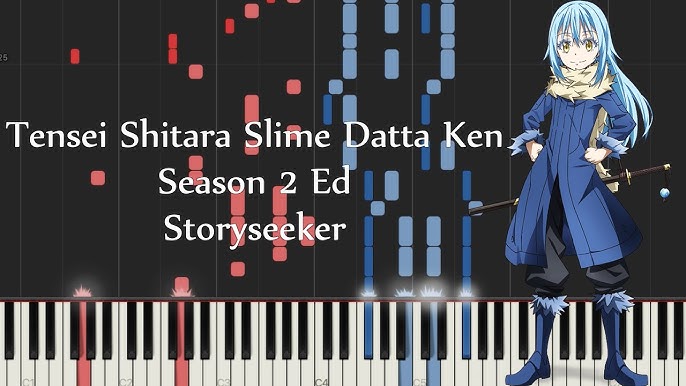 Tensei Shitara Slime Datta Ken Season 2 Part 2 Ed - Reincarnate (Piano  Tutorial & Sheet Music) - BiliBili