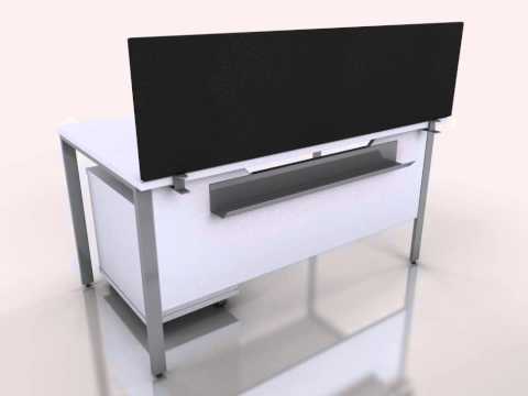 bench-desk-3d-animation