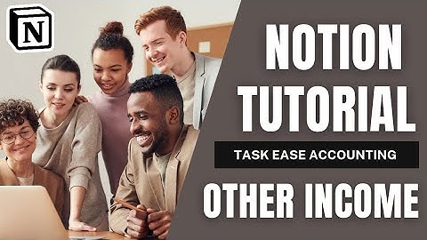 Task Ease Accounting Notion Template: Other Income