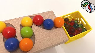 Details ASMR * Marble Game Haba Shooting Marble Run * Satisfying Video #20 Guide