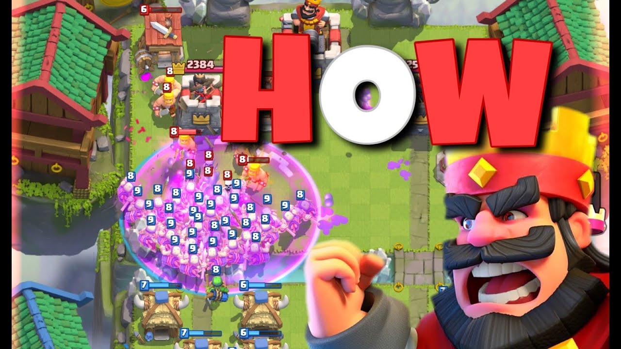 CRAZIEST HUT SPAM IN ALL CLASH ROYALE HISTORY