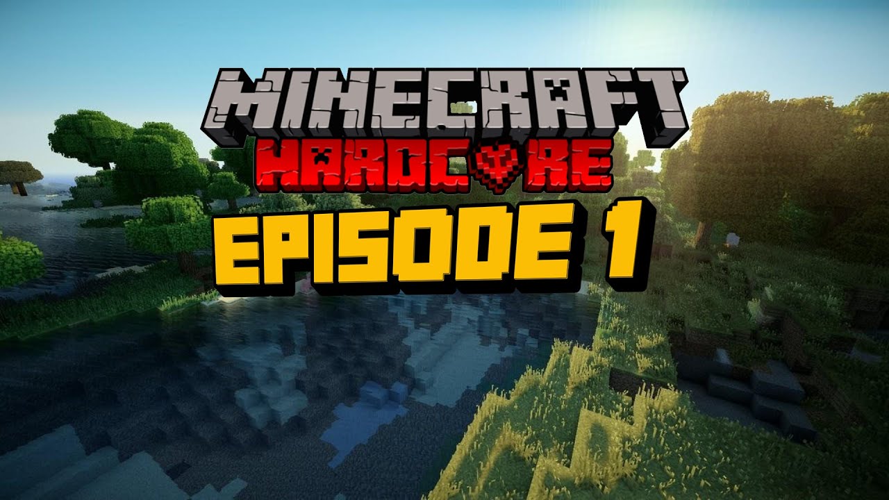 Minecraft Hardcore Day 1 | Getting Started! - YouTube