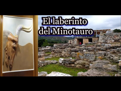 Vídeo: Palacio De Knossos - Laberinto Del Minotauro - Vista Alternativa