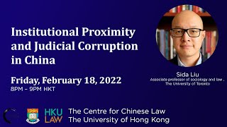 Institutional Proximity and Judicial Corruption in China