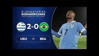 Uruguay vs Brazil 2-0 All Goals & Highlights 2023