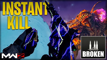 MW3 Zombies - This BROKEN Gun ONE-SHOTS Bosses! ( Insta-Kills Mega Abominations! )