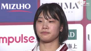 女子70kg級 表彰式｜柔道グランドスラム2022

