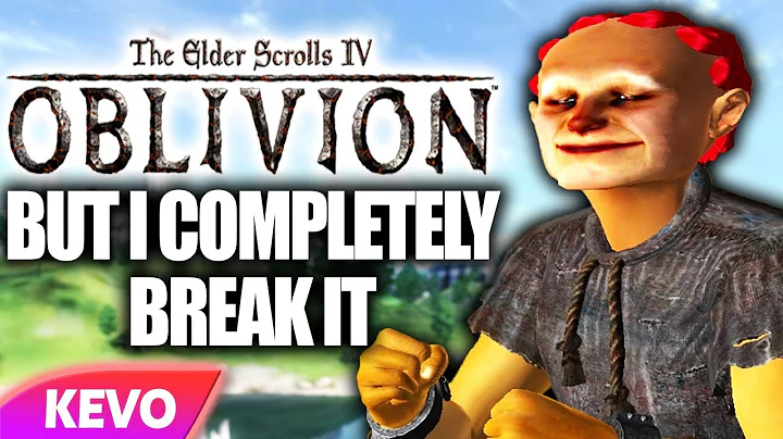 The Elder Scrolls IV: Oblivion but I completely br...