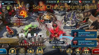 BOOSTED SUMMONS at Altar of Souls and Tournament in Raid Shadow Legends game