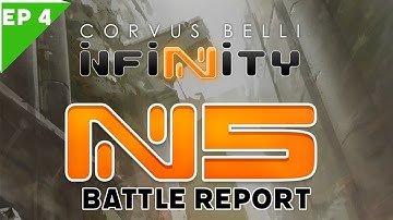 Nomads vs Ariadna Infinity N5 Battle Report Ep 4
