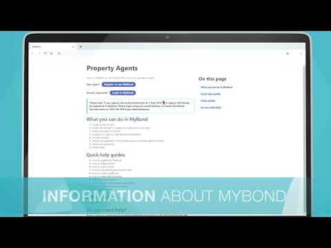 Agent - How to login to MyBond