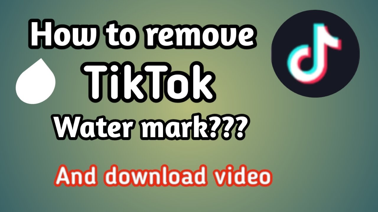 best app to remove tiktok watermark