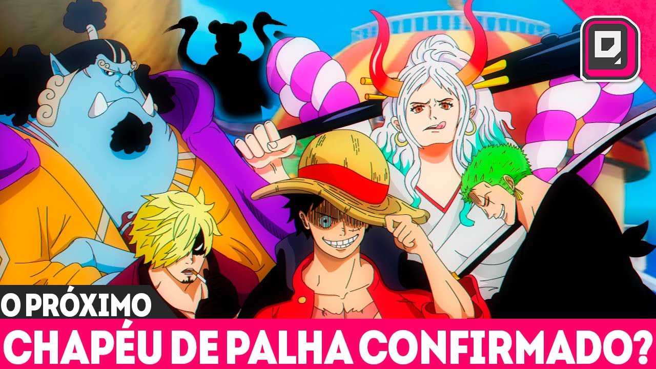 One Piece Capítulo 1057 / Os NOVOS CHAPÉUs de PALHA são CONVIDADOS por  LUFFY! (Prev) 