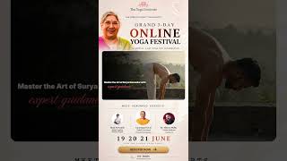 Grand 3-Day Yoga Day Celebration | Dr Hansaji | Gaurangdas Ji | | Ryan Fernando | Mickey Mehta