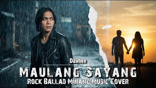 Download Lagu Maulang Sayang - Rayola (Cover by Davhen) | Lirik Video [Pop Rock Ballad] MP3