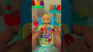 Cocomelon Jj first learning phone #shorts #trending #viral #asmr #satisfying #cocomelon #wow #cute